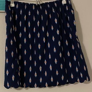 NWOT J.Crew scallop hem skirt